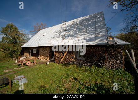 Bartne, région de Lemko, Pologne orientale Banque D'Images