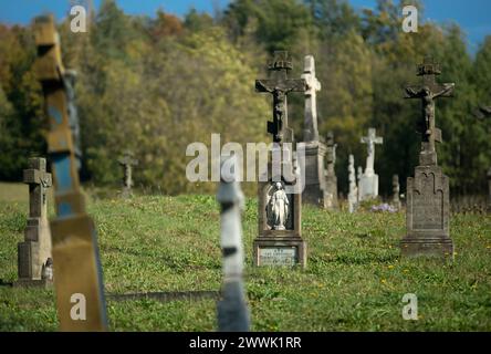 Bartne, région de Lemko, Pologne orientale Banque D'Images