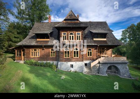 Villa POD Jedlami, Zakopane, Pologne Banque D'Images