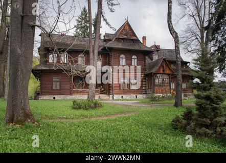 Villa Koliba, Zakopane, Pologne Banque D'Images