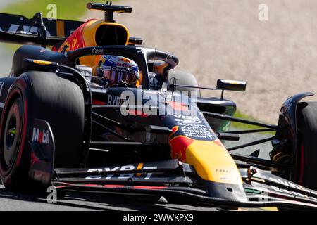 Albert Park, Australie, 24 mars 2024. Pays-Bas Max Verstappen pilotant pour l'Autriche Oracle Red Bull Racing lors du Rolex Australian Grand Prix de F1 sur le circuit du Grand Prix de Melbourne le 24 mars 2024 à Albert Park, en Australie. Crédit : Dave Hewison/Speed Media/Alamy Live News Banque D'Images