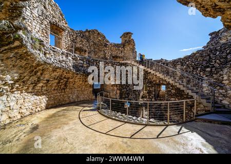 À Bastione di Riva forteresse près de Riva del Garda, Italie Banque D'Images