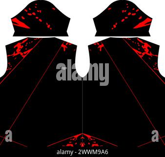 maillot de sport par sublimation Illustration de Vecteur