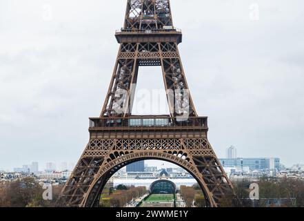 5 décembre 2023- la Tour Eiffel, Paris, France. Banque D'Images