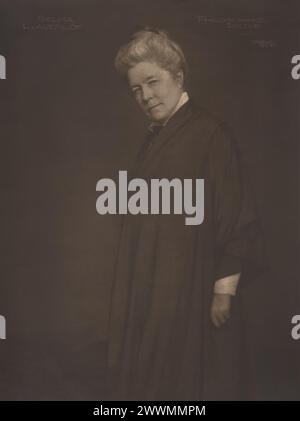 Selma Lagerlöf (1858-1940) - photo de Henry B. Goodwin, vers 1920 - Selma a été la première femme à remporter le prix Nobel de littérature Banque D'Images