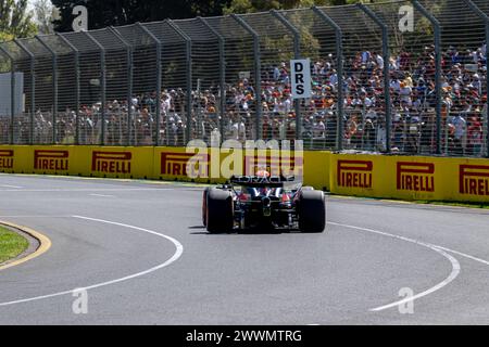 AUSTRALIE ALBERT PARK CIRCUIT, AUSTRALIE - 22 MARS : Max Verstappen, Red Bull Racing RB19 lors du Grand Prix d'Australie à Australia Albert Park circuit le vendredi 22 mars 2024 à Melbourne, Australie. (Photo de Michael Potts/BSR Agency) crédit : BSR Agency/Alamy Live News Banque D'Images