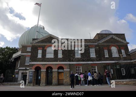 Observatoire royal de Greenwich. Londres. ROYAUME-UNI. Banque D'Images