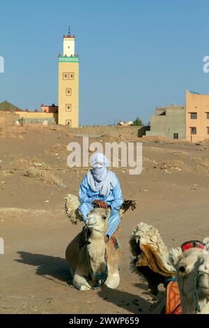 Festival international des nomades M'hamid El Ghizlane , Maroc Banque D'Images