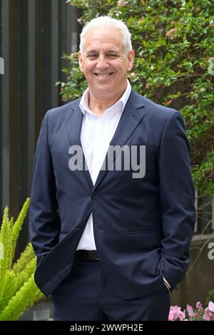 Rome, Italie. 25 mars 2024. Vincent Riotta assiste au photocall du film 'il meglio di te' à Rai Viale Mazzini. (Photo de Mario Cartelli/SOPA images/SIPA USA) crédit : SIPA USA/Alamy Live News Banque D'Images