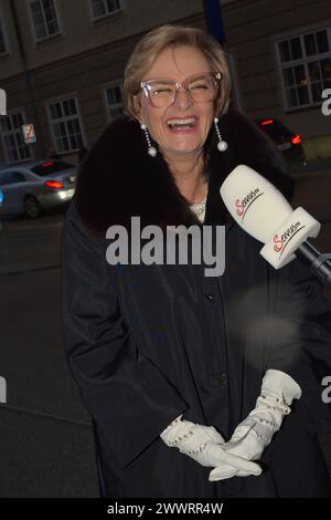 Gloria Fürstin von Thurn und taxis, la Gioconda, Premiere, Osterfestspiele, 2024, Salzbourg, Manfred Siebinger *** Gloria Princesse de Thurn et taxis, la Gioconda, première, Festival de Pâques, 2024, Salzbourg, Manfred Siebinger Banque D'Images