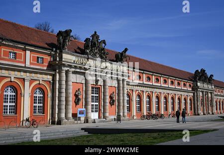 Potsdam, Allemagne. 19 mars 2024. Le musée du film en centre-ville. Crédit : Jens Kalaene/dpa/Alamy Live News Banque D'Images