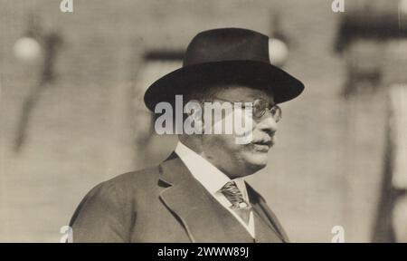 Président des États-Unis Theodore Roosevelt 1920 Banque D'Images