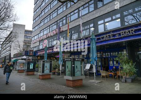 Hollywood Media Hotel und Pizzeria Capone, Kurfürstendamm, Charlottenburg, Berlin, Deutschland Banque D'Images