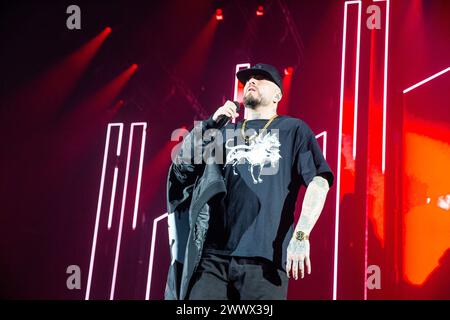 Concert - Club Dogo GUE Cosimo fini du Club Dogo Milan Forum Italie Copyright : xEmanuelaxGiurano/TSCKx/xLiveMediax LPM 1289485 Banque D'Images