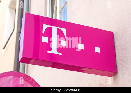 T-Mobile, logo Banque D'Images