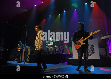 Liam Gallagher et John Squire jouant au Forum LONDRES, ANGLETERRE - MARS 25 : Liam Gallagher et John Squire jouant au Forum de Kentish Town le 25 mars 2024 à Londres, Angleterre. CAP/Mar Mar/Grande-Bretagne Copyright : xMartinxHarris/CapitalxPicturesx Banque D'Images