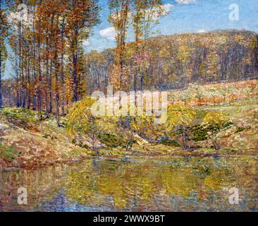 Spring, Navesink Highlands de Frederick Childe Hassam Banque D'Images