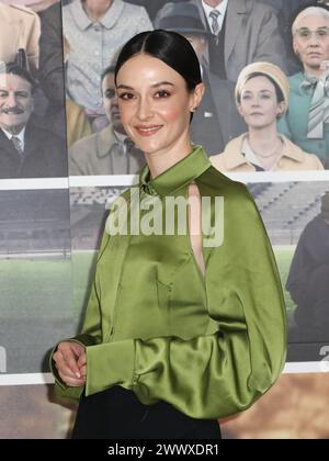 Rome, Italie. 26 mars 2024. Rome, cinéma Adriano, photocall pour le film 'Zamora'. Sur la photo : Marta Gastini crédit : Agence photo indépendante/Alamy Live News Banque D'Images