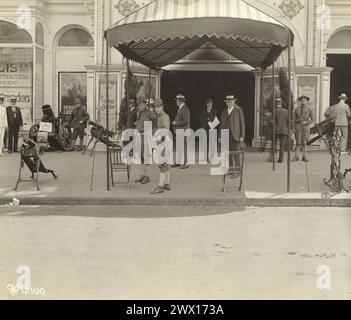 Trophées de guerre exposés au poli's Theater à Washington D.C. CA. 1918 Banque D'Images