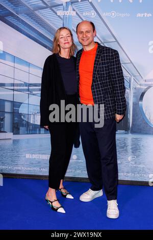 Premiere ARD Serie - CharitÃ Jenny Schily und Moritz Führmann BEI der Premiere der 4. Staffel der ARD Serie Charite AM 26.03.2024 à Berlin. *** Première série ARD CharitÃ Jenny Schily et Moritz Führmann à la première de la 4ème saison de la série ARD Charite le 26 03 2024 à Berlin Copyright : xEventpressxKochanx Banque D'Images