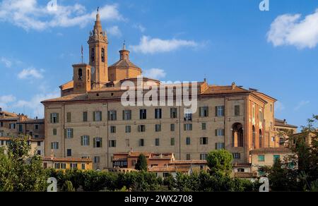 Italie Marche Corinaldo - Sanctuaire Santa Maria Goretti Banque D'Images