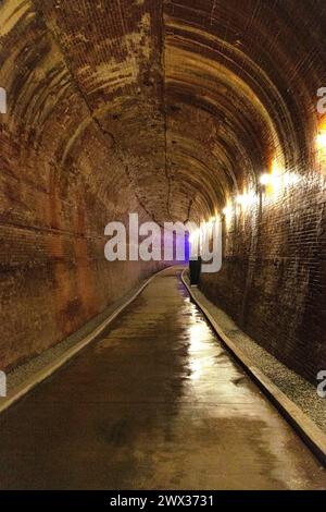 Centrale électrique de Niagara Parks. Le tunnel est une nouvelle attraction touristique à la centrale électrique de Niagara Parks à Niagara Falls, Ontario, Canada Banque D'Images