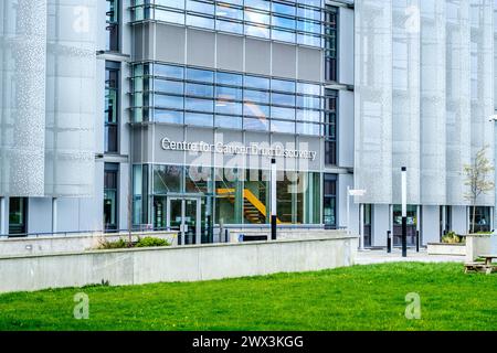 Sutton London, mars 27 2024, Centre for cancer Drug Development, Institute of cancer Research with No People Banque D'Images