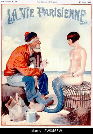 Georges Léonnec - la vie Parisienne - 1925 Banque D'Images