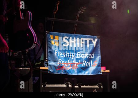 Londres, Royaume-Uni. 27 mars 2024. Chris Shiflett a interprété Greggs à l'Electric Ballroom de Camden Town. Cristina Massei/Alamy Live News Banque D'Images