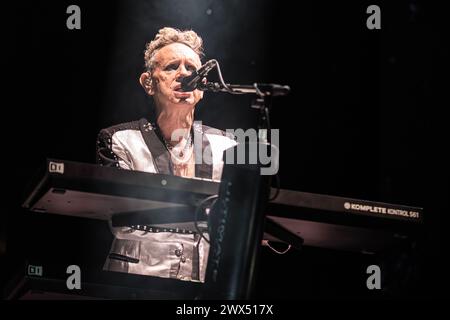 Italie 23 mars 2024 Depeche mode live à l'Inalpi Arena de Turin - première date en Italie de la tournée Memento Mori 2024 © Luca Moschini Banque D'Images