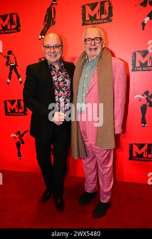 Londres, Royaume-Uni. 27 mars 2024. Christopher Biggins assiste à la soirée d'ouverture de la production britannique de Broadway - MJ the musical au Prince Edward Theatre. Crédit : Voir Li/Picture Capital/Alamy Live News Banque D'Images