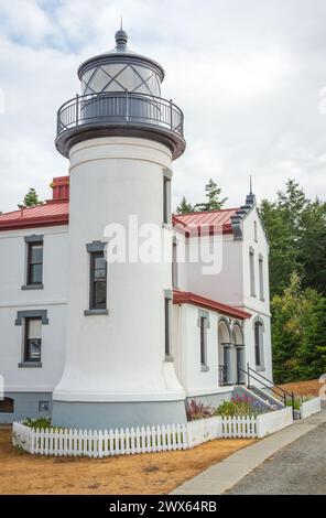 Fort Casey State Park sur Whidbey Island, dans le comté d'Island, État de Washington, États-Unis Banque D'Images