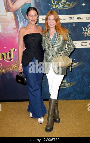 Peri Baumeister und Palina Rojinski BEI der Premiere des Kinofilms Chantal im Märchenland im Zoo Palast. Berlin, 27.03.2024 *** Peri Baumeister et Palina Rojinski lors de la première du film Chantal im Märchenland au Zoo Palast Berlin, 27 03 2024 Foto:XF.xKernx/xFuturexImagex chantal berlin 4361 Banque D'Images