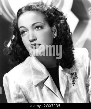 DOROTHY LAMOUR (1914-1996) actrice et chanteuse américaine vers 1950 Banque D'Images