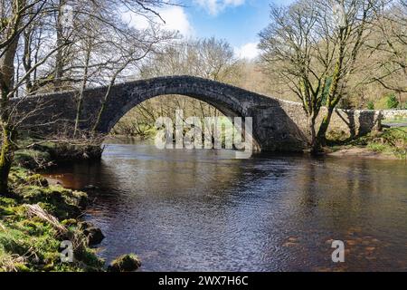 Pont historique Ivelet à Swaledale Banque D'Images