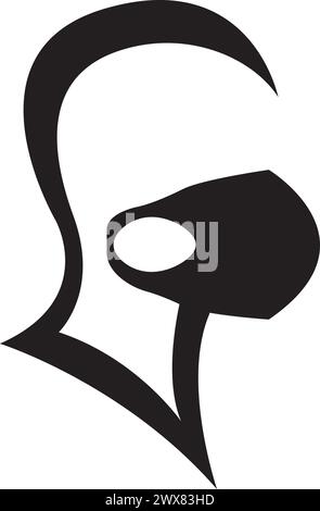Logo d'icône de Maks, illustration de conception vectorielle Illustration de Vecteur