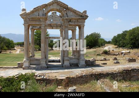 Aphrodisias ancienne ville à Geyre, Aydin, Turquie Banque D'Images