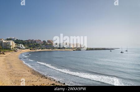 Playa del Cristo à Estepona sur la Costa del sol Espagne Banque D'Images