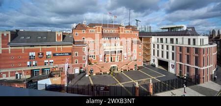 Hobbs Gate au KIA Oval cricket Ground, Londres Sud-est de l'Angleterre, Royaume-Uni Banque D'Images