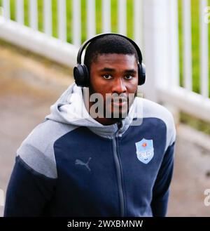 RDS Arena, Ballsbridge, Dublin, Irlande. 29 mars 2024. United Rugby Championship, Leinster contre Vodacom Bulls ; l'équipe Vodacom arrive au RDS Arena Credit : action plus Sports/Alamy Live News Banque D'Images