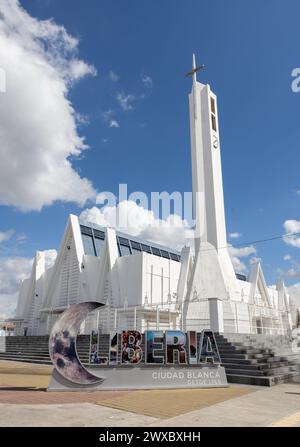 Iglesia Inmaculada Concepcion de Maria au Libéria Banque D'Images