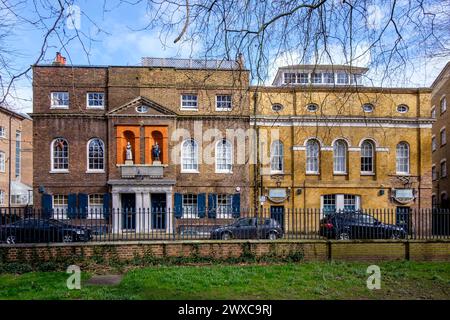 St John's Old School, Wapping, East London Banque D'Images