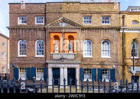 St John's Old School, Wapping, East London Banque D'Images