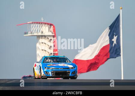 Austin, Texas, États-Unis. 23 mars 2024. Daniel Hemric s’entraîne sur la piste pour l’EchoPark Automotive Grand Prix à Austin, au Texas, aux États-Unis. (Crédit image : © Logan T Arce action Sports/ASP) USAGE ÉDITORIAL SEULEMENT! Non destiné à UN USAGE commercial ! Banque D'Images