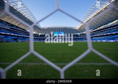 Sydney, Australie. 30 mars 2024. Vue générale du stade Allianz avant le match de A-League Men Rd22 entre le Sydney FC et les Mariners au stade Allianz le 30 mars 2024 à Sydney, Australie crédit : IOIO IMAGES/Alamy Live News Banque D'Images