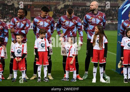 Torino, Italie. 30 mars 2024. Torino FC lors du match de football Serie A entre Torino et Monza au Stadio Olimpico Grande Torino à Turin, au nord-ouest de l'Italie - samedi 30 mars 2024. Sport - Soccer . (Photo de Fabio Ferrari/LaPresse) crédit : LaPresse/Alamy Live News Banque D'Images