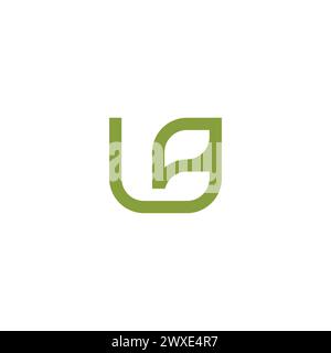 Logo LB Design simple. Icône lettre LB Illustration de Vecteur