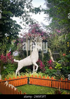 Statue d'embellissement dans un hôtel à Phuket.cette photo a été prise de Phuket, Thaïlande. Banque D'Images