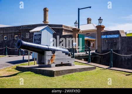 Fort Scratchley, une ancienne installation de défense côtière, est maintenant un musée, Newcastle, Nouvelle-Galles du Sud, Australie, 07 mars 2024. Banque D'Images