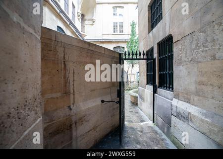 La conciergerie est un ancien palais de justice et prison de Paris, situé à l'ouest de l'Île de la Cité, en contrebas du Palais de Justice. Banque D'Images